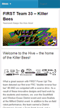 Mobile Screenshot of killerbees33.com